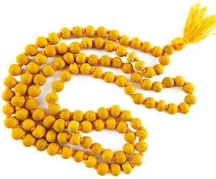 Haldi Mala (Gurkemeje) 108 + 1 Perle