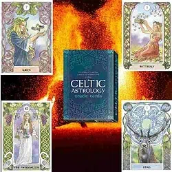 Celtic astrology oracle cards Keltisk astrologi orakelkort