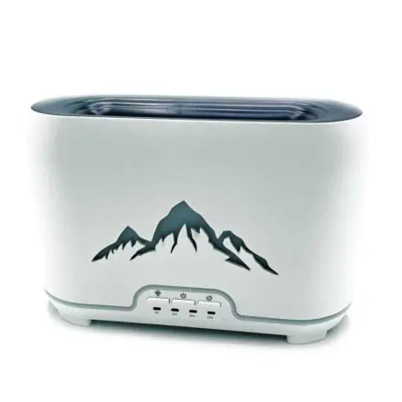 Himalaya Aroma Diffuser med Flamme og fjernbetjening - slukket